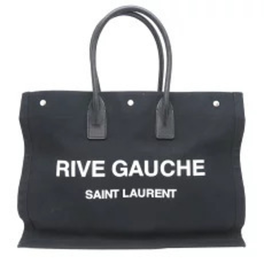Saint Laurent Rive Gauche Tote Bag Black